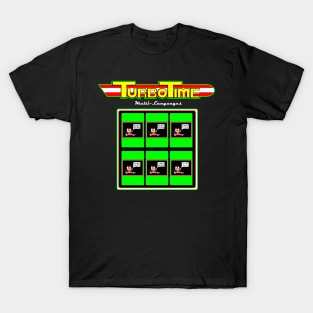 Multi-Language of TurboTime T-Shirt